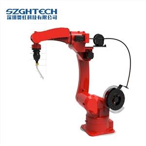 CNC welding robot arm support 4 axis to 11 axis ,widely use to welding,painting, move, and plasma cutting, and grinding application. it can save your cost from manpower,also more effeiction and safe operation , higher precision, it can work 24 hours for you!!
