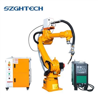Feature:
1) Support up to 12 axis control, realizes the control of external axes (traveling axes and positioner).
2) Open structure for synchronization of international technology and extension of functions. Industrial standards & reliable stability.