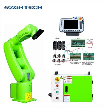 WORK EFFICIENTLY:
Once programmed, it can be used all the time. SZGH robot arm supports 24 hours of continuous work with high precision and high speed. Fully automated operation, a robot can complete the workload of more than 2-3 people a day.