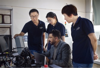 Welcome UAE Partners Mr.Shaji To Visit SZGH Again